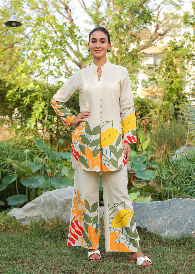 Cotton Digital Printed Co Ords Set for Women