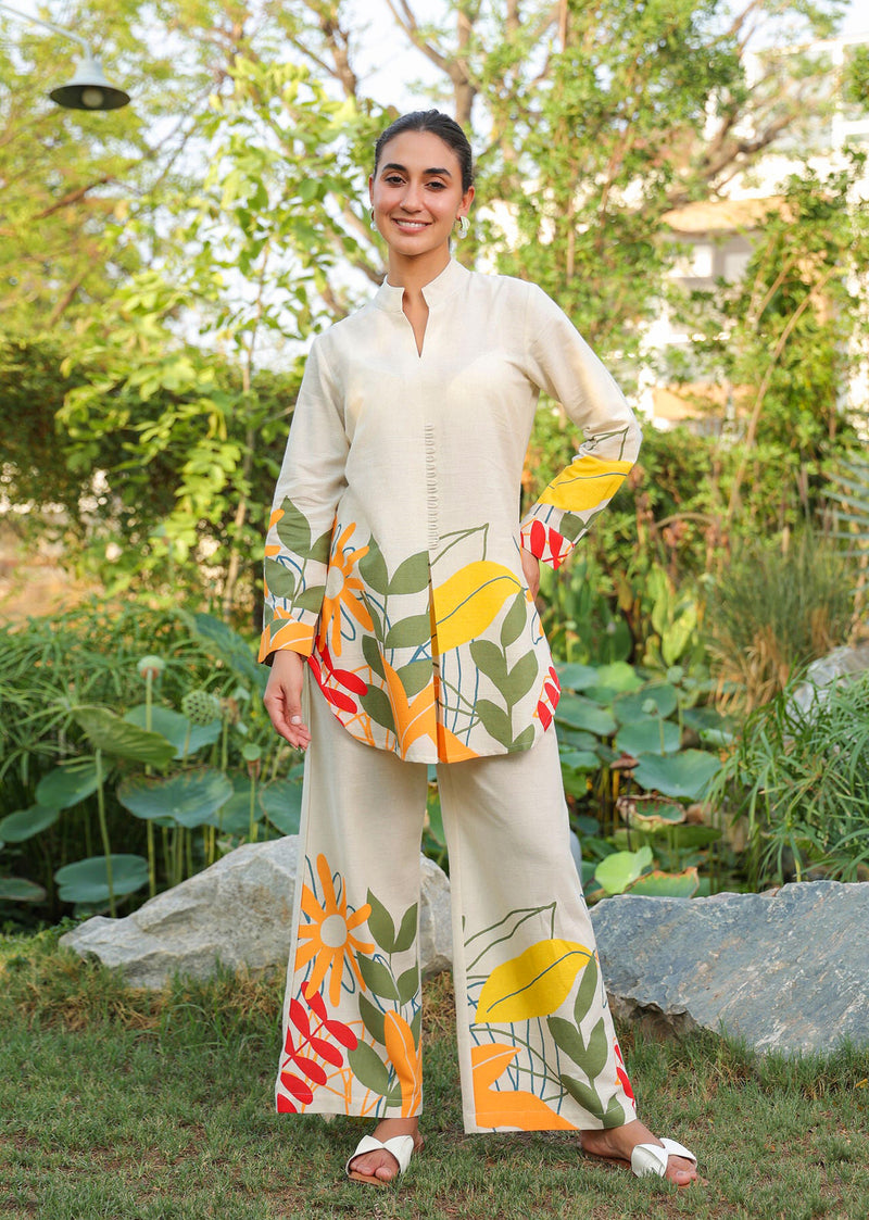 Cotton Digital Printed Co Ords Set for Women