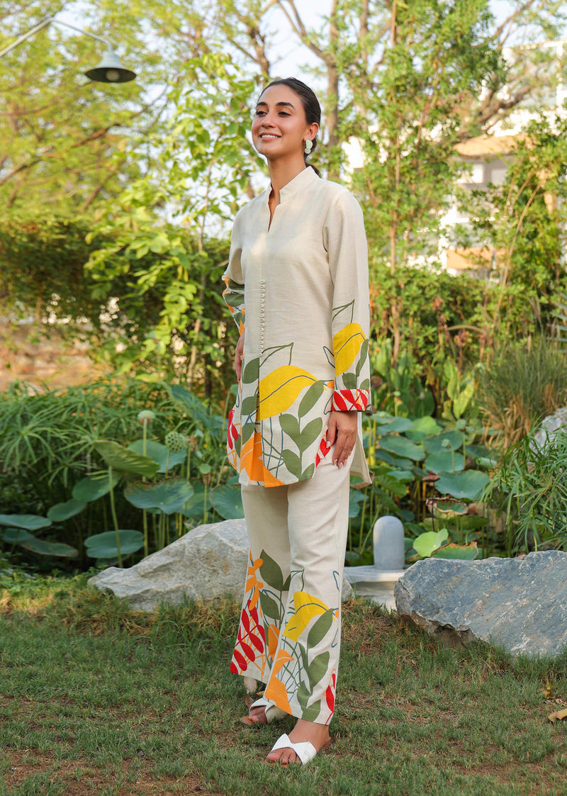 Cotton Digital Printed Co Ords Set for Women