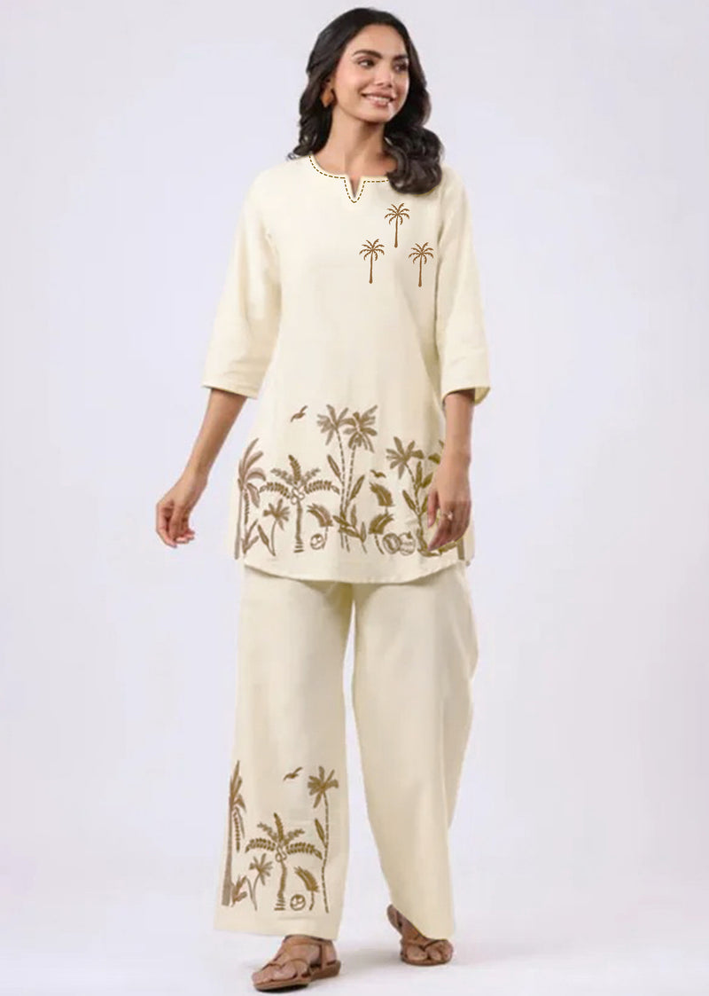 Cotton Digital Printed Co Ords Set for Women