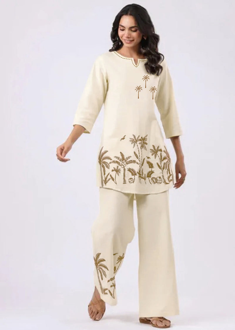 Cotton Digital Printed Co Ords Set for Women