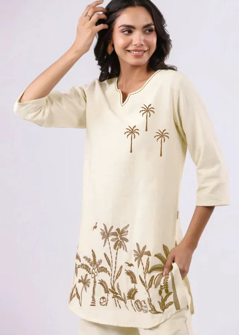 Cotton Digital Printed Co Ords Set for Women