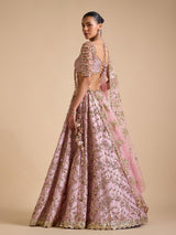 Satin Embroidery Lehenga Choli with Dupatta | Bridal Party Stylish Wedding Lehenga Choli for women