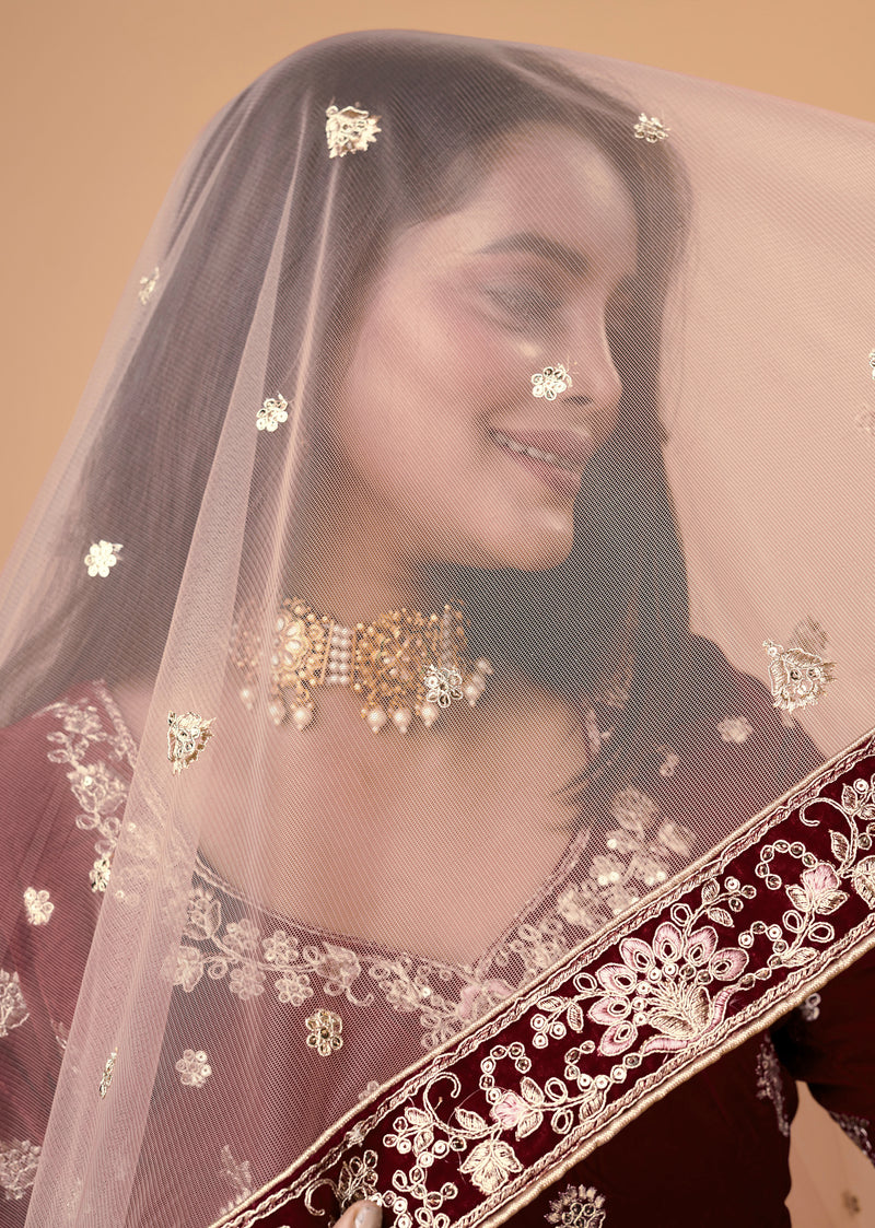 Women's Georgette Embroidery Lehenga Choli with Dupatta | Bridal Wedding Lehenga Choli for women