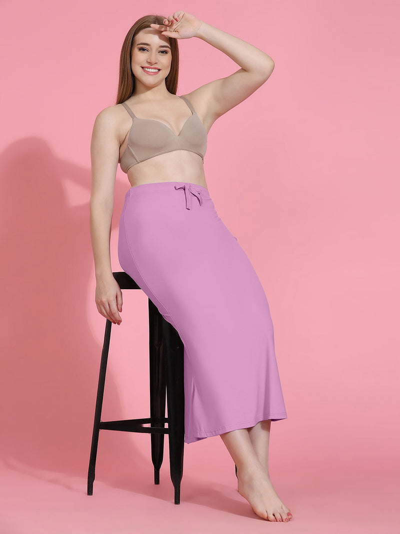 Polyester Spandex Fish Cut Saree Shapewear Petticoat for Women Trendmalls