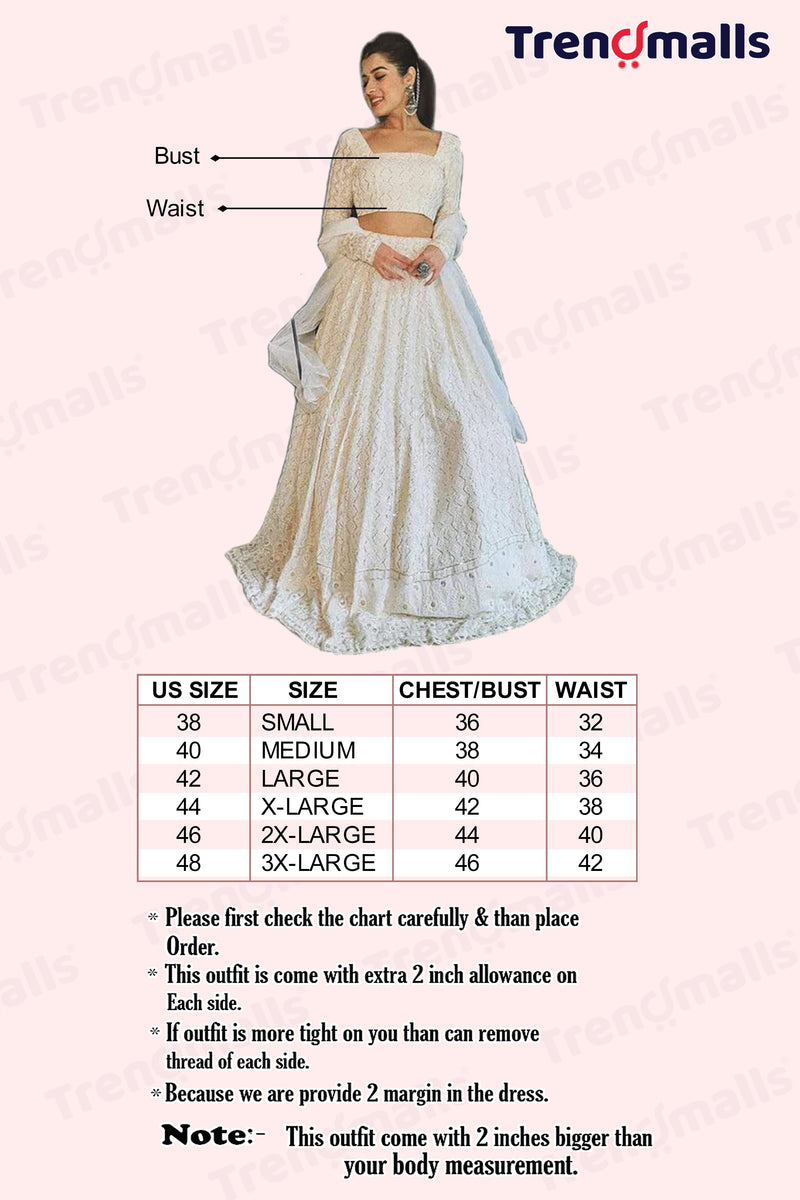 Women's Georgette Embroidery Lehenga Choli with Dupatta I Navratri Stylish Lehenga Choli for women