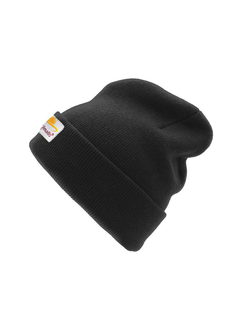 Mens/Women/Kids Cap Unisex Hat Knit Cuffed Beanie Cap for Men Stylish (Black)